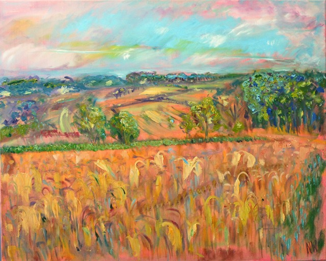 Field in Yapham, 30&times;24